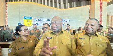 Matius Fakhiri dan Aryoko Rumaropen Mulai Bertugas, Papua Jadi Etalase Bangsa dengan Infrastruktur Maju