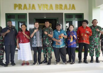 Danrem 173/PVB Brigjen TNI Frits W.R. Pelamonia Terima Kunjungan Wakil Ketua DPD RI Yorris Raweyai: Sinergi dalam Menyerap Aspirasi Masyarakat Papua Tengah