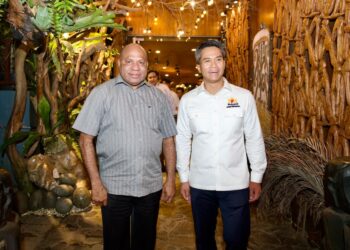 Gubernur Matius Fakhiri bersama Anindya Bakrie Bahas Kerja Sama Ekonomi di Papua