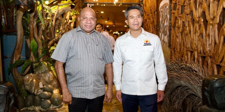 Gubernur Matius Fakhiri bersama Anindya Bakrie Bahas Kerja Sama Ekonomi di Papua