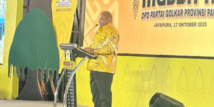 Musda XI Partai Golkar Papua: Gubernur Papua Ajak Kader Fokus pada Persatuan dan Pembaruan Kepemimpinan