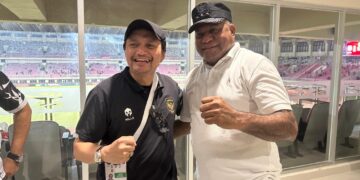 Gubernur Papua Matius Fakhiri dan Wagub Kalsel H. Hasnuryadi Sulaiman Apresiasi Kemenangan Persipura dalam Pegadaian Championship