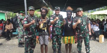 Sentuh Sinak, Pangdam XVII/Cenderawasih Pastikan RTLH dan Manunggal Air Berjalan