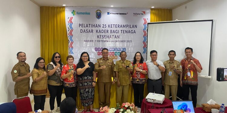 Pelatihan Keterampilan Dasar Kader Posyandu bagi Petugas Kesehatan di Kabupaten Nabire Dimulai