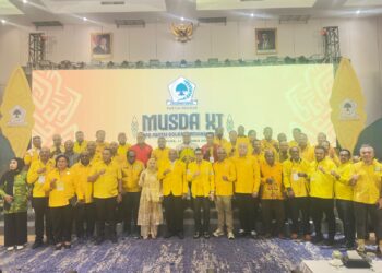 Penutupan Musda XI Golkar Papua: Matius Fakhiri Tegaskan Komitmen untuk Kebangkitan Partai di Papua
