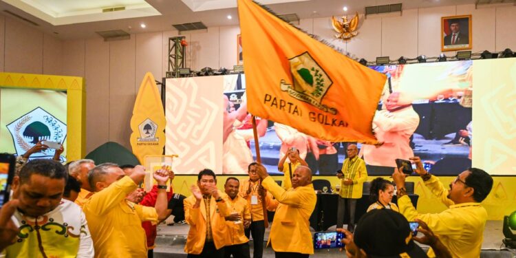 Matius Fakhiri Terpilih Sebagai Ketua DPD Partai Golkar Provinsi Papua Periode 2025–2030