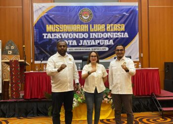 Deli Lusyana Watak Terpilih Sebagai Ketua Taekwondo Kota Jayapura