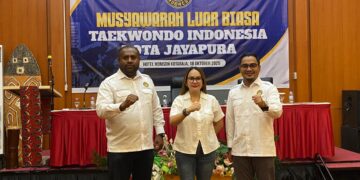 Deli Lusyana Watak Terpilih Sebagai Ketua Taekwondo Kota Jayapura