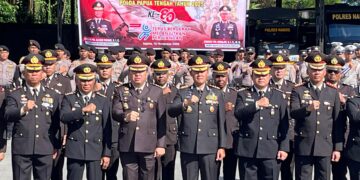 “Pahlawanku Teladanku”: Polda Papua Tengah Ajak Generasi Muda Melanjutkan Semangat Juang