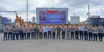 APEL GELAR PASUKAN OPERASI ZEBRA DOFIOR 2025: Polda Papua Barat Daya Siap Tingkatkan Keselamatan Berlalu Lintas