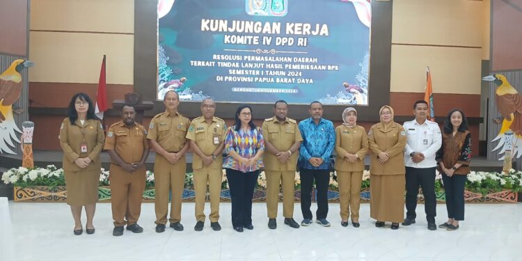 KOMITE IV DPD RI tinjau tindak lanjut rekomendasi BPK di Papua Barat Daya