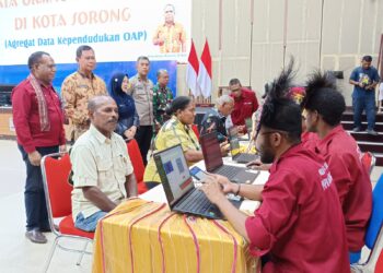 Data OAP Go Public: Sorong Pimpin Inovasi Layanan Kependudukan untuk Orang Asli Papua