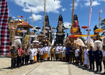 Peresmian Pura Agung Puja Dewata di Nabire: Membangun Keharmonisan dan Kerukunan Antarumat Beragama
