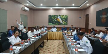 Dirjen Pemdes Pimpin Rapat Monev Pendataan Lahan KDKMP di Papua Barat Daya