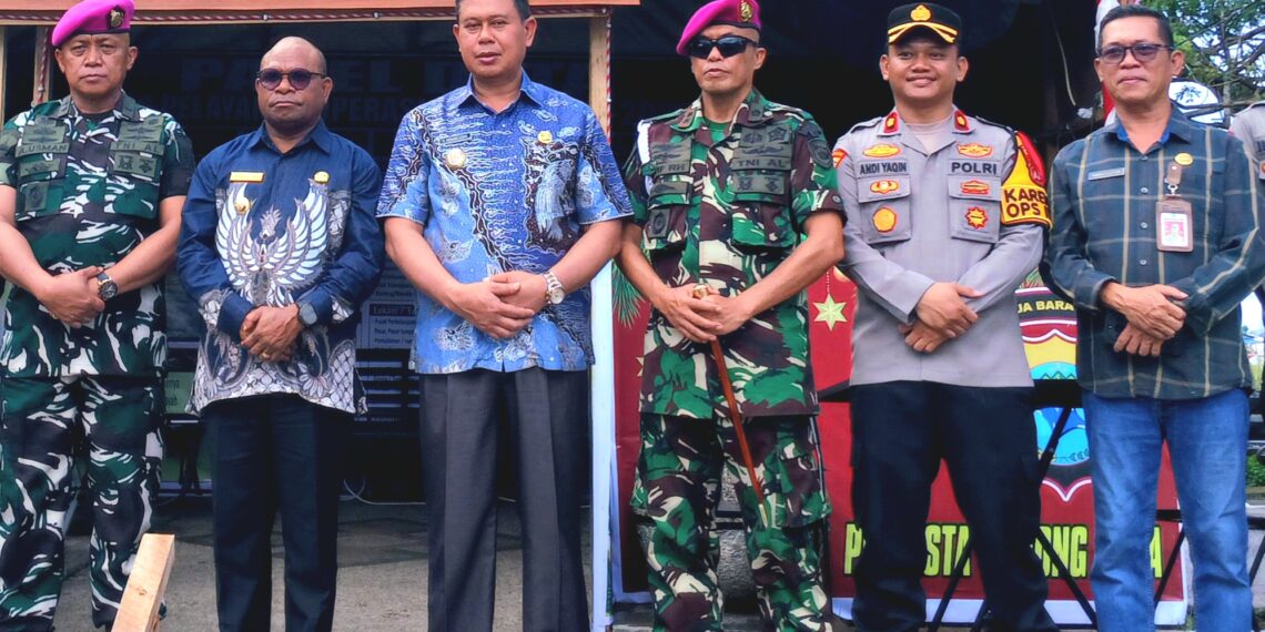 Amankan Nataru, 132 Personil Polresta Sorong Kota Disebar di 6 Pos Strategis