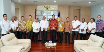Gubernur Matius Fakhiri dan Dubes Indonesia Bahas Kerjasama Ekonomi dengan PNG dan Solomon Islands