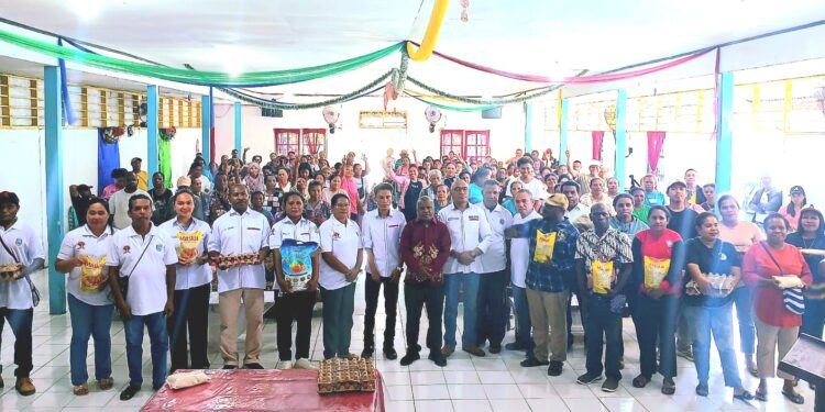 LPEC Papua Barat Daya Bagikan 250 Paket Sembako kepada Masyarakat PBD Di Kota Sorong