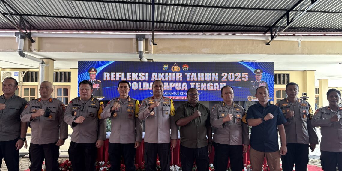 Gelar Refleksi Akhir Tahun 2025, Kapolda Papua Tengah Tekankan Pentingnya Komunikasi untuk Kamtibmas