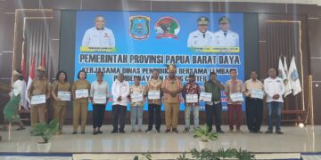 Nebrianus Kambuaya : LPEC Siap Kawal Visi dan Misi Pembangunan Papua Barat Daya