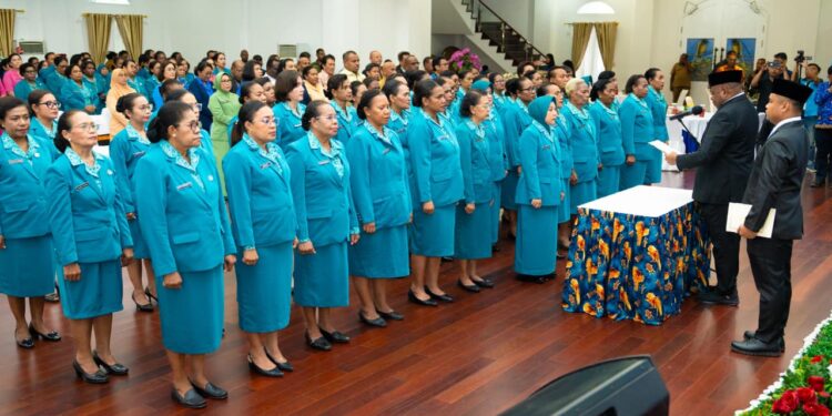 Ini Pesan Gubernur Fakhiri Bagi Pengurus PKK Provinsi Papua