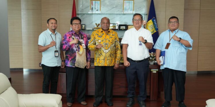 Audensi dengan Gubernur Papua, BI Lapor Pelaksanaan Program SERUNAI 2025