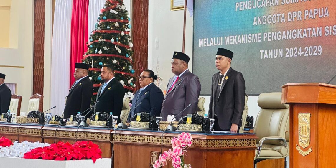 Gubernur : Pengangkatan Ini Merupakan Wujud Nyata Keberpihakan Negara Dalam Menjamin Representasi Politik Orang Asli Papua